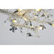 Canada 30 Light 70 inch Chrome Chandelier Ceiling Light